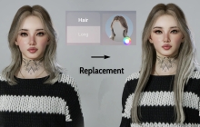 【N网MOD】长发替换Long Hair Replacement 