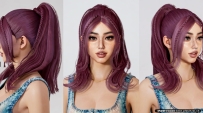 inZOI MOD 高马尾辫替换【N网MOD】