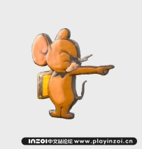 inzoi mod 3D 打印机 004 -猫与老鼠 杰瑞路标【N网mod】