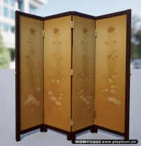 四折屏风