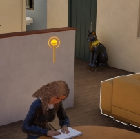 inZOI埃及猫雕像Egyptian Goddess Bastet Statue【N网MOD】