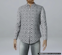 inZOI MOD  正装衬衫Louis V Dress Shirt【N网MOD】