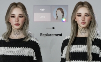 【N网MOD】长发替换Long Hair Replacement