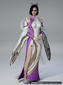 WEN  古风旗袍。