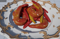 东南亚菜谱【辣椒茭白炒虾】