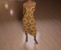 【N网MOD】inZOI MOD范思哲女士连衣裙Versace Dress